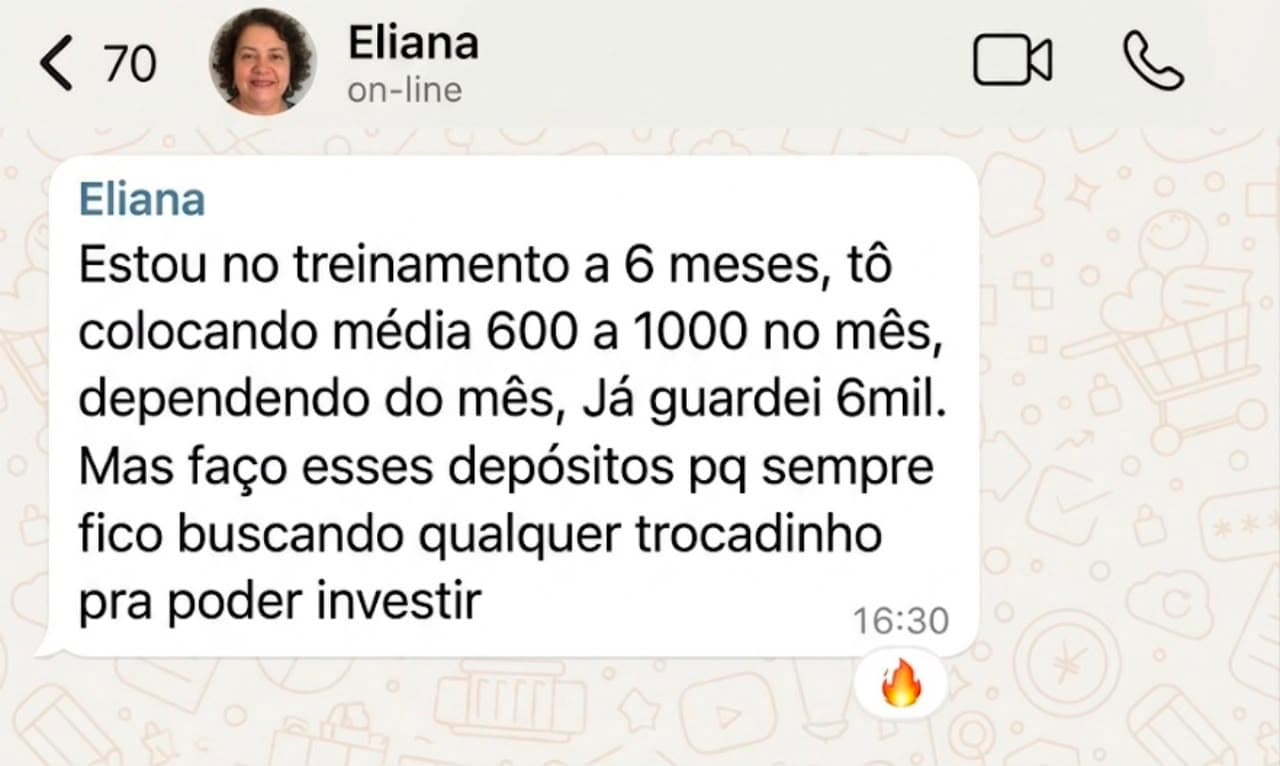 Captura do depoimento de Eliana