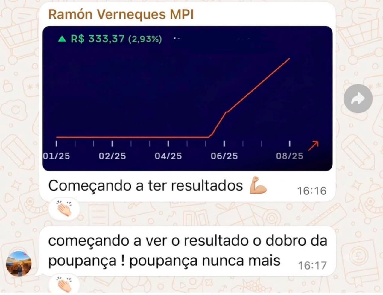 Captura do depoimento de Ramón